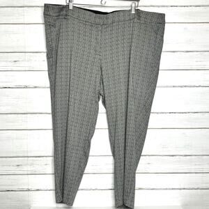 Lane Bryant The Allie Cropped Pant Grey Plus Size 26